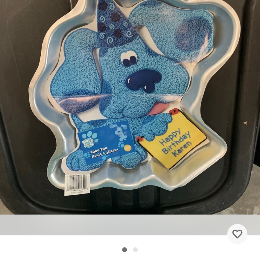 Wilton Retired Cake Pan Blues Clues Dog Poppy